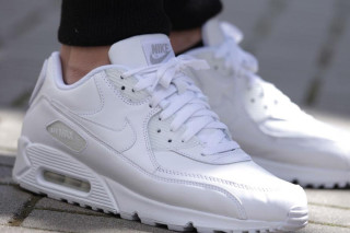 air max 90 blanche leather